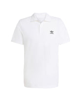 Polo Uomo Adidas Trefoil Essentials Bianca