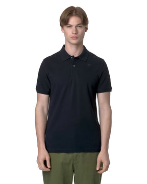 Man Polo Shirt K-Way Amedee Blue Depth