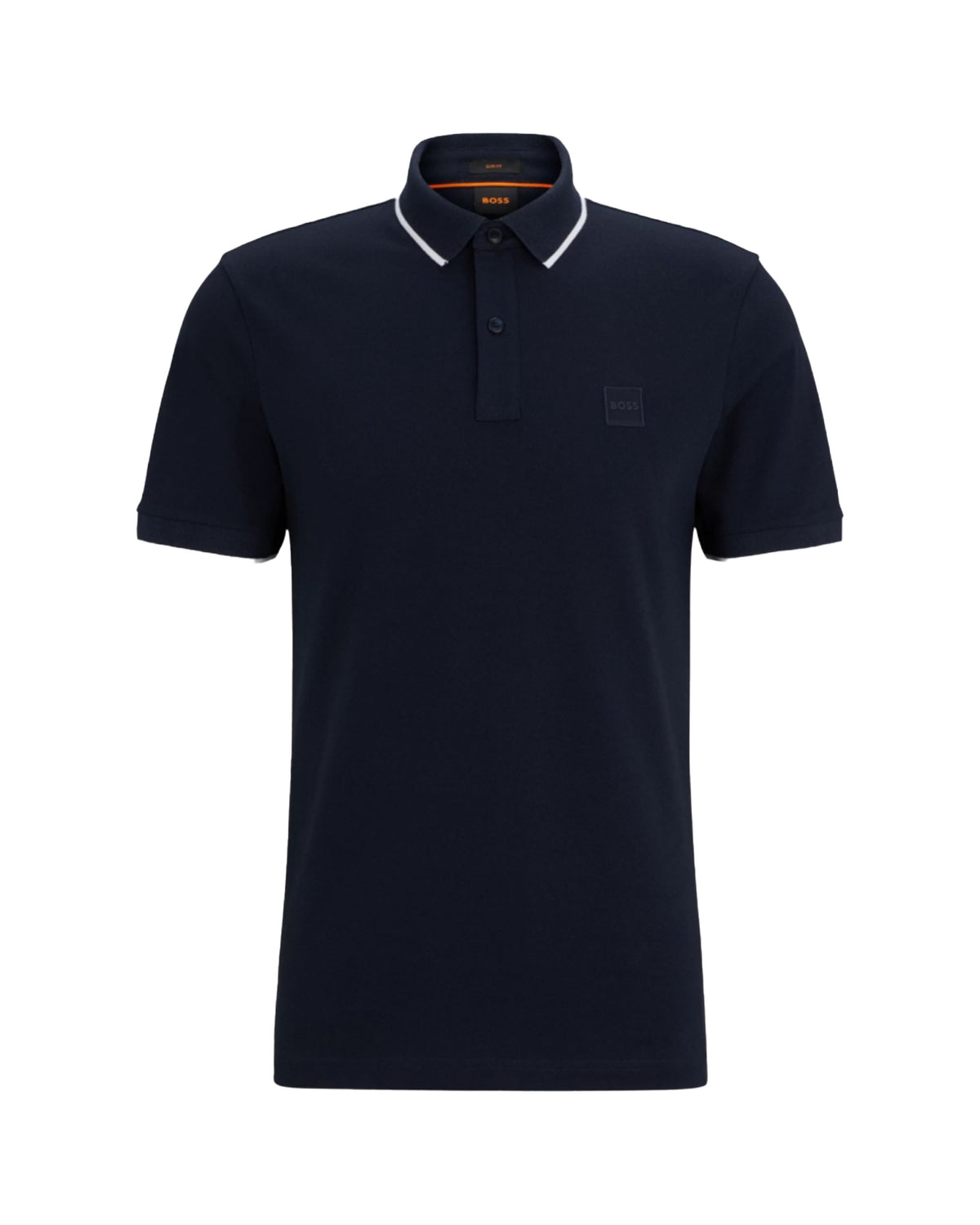 Polo Uomo Boss Passertip Blu