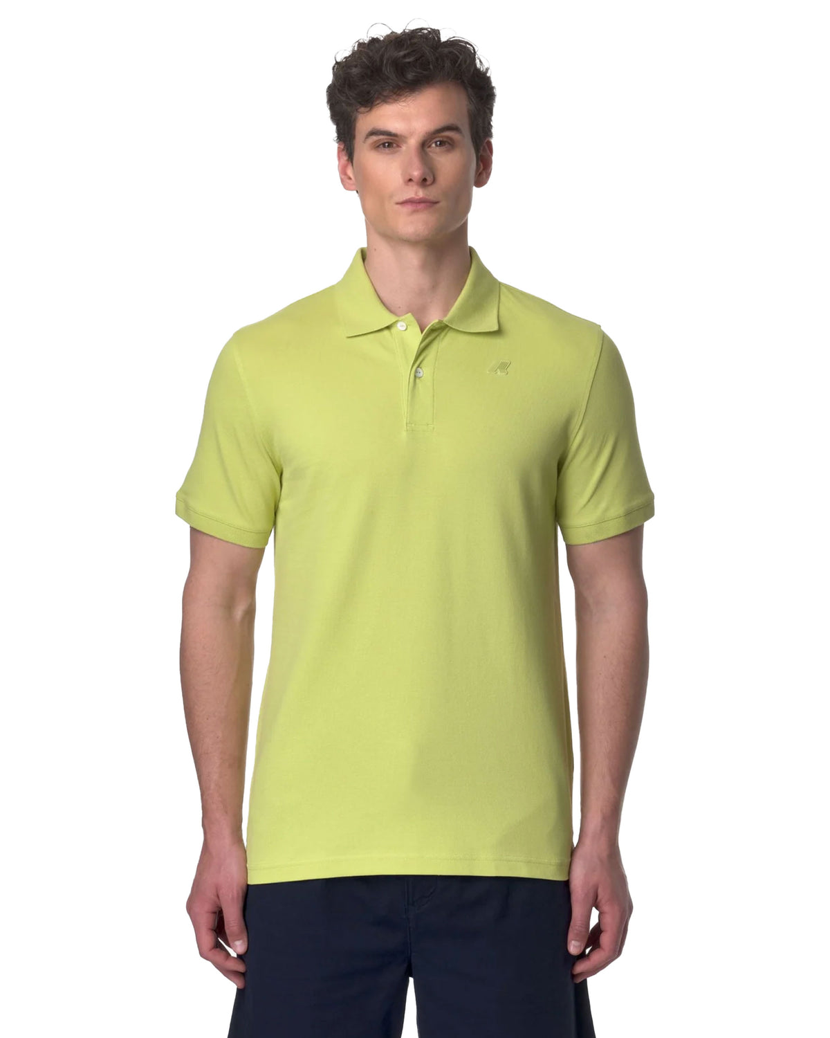 Man Polo Shirt K-Way Amedee Green Celery