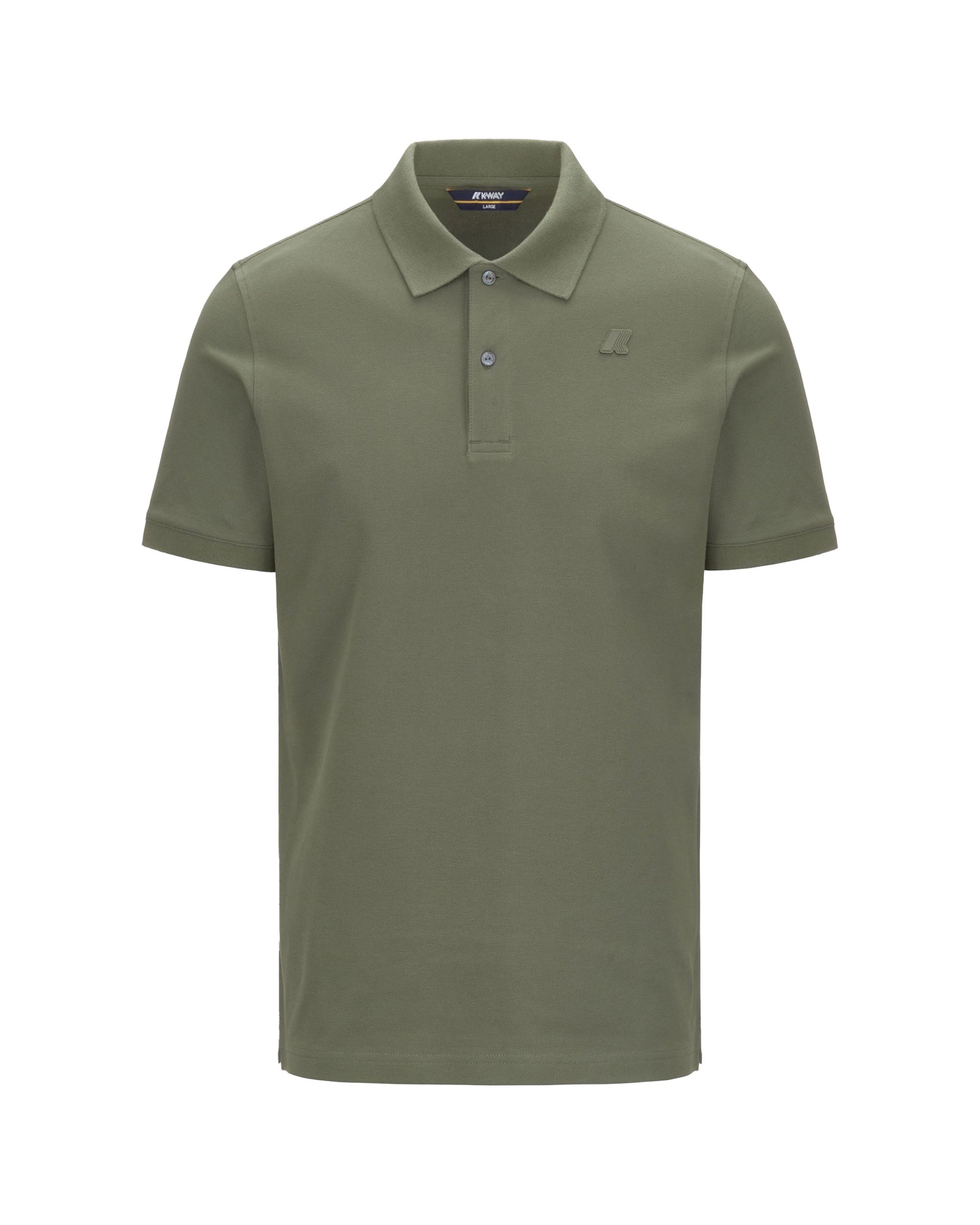 Polo Uomo K-Way Amedee Verde Militare