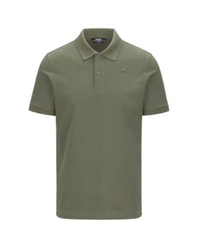Polo Uomo K-Way Amedee Verde Militare