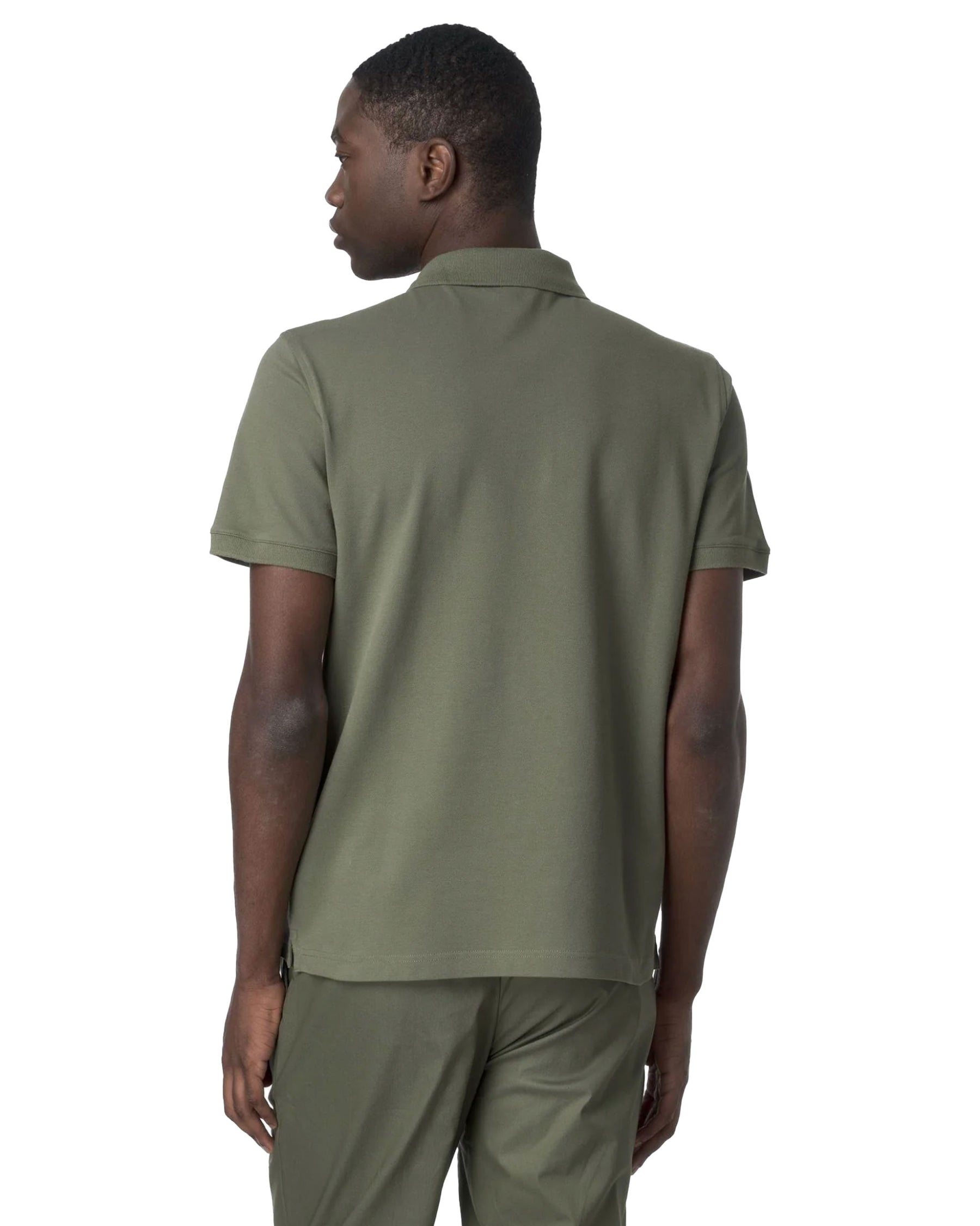 Polo Uomo K-Way Amedee Verde Militare