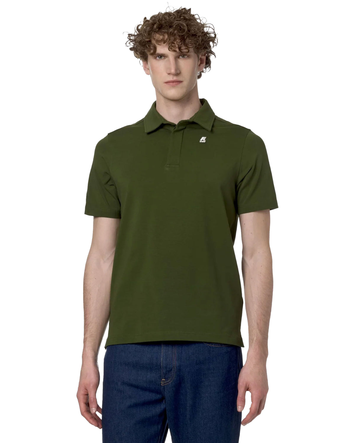 Polo Uomo K-Way Jersey Vincelle Verde