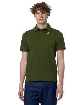 Polo Uomo K-Way Jersey Vincelle Verde