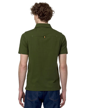 Polo Uomo K-Way Jersey Vincelle Verde