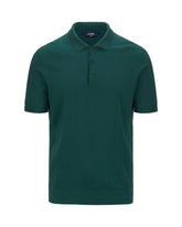 Man Polo Shirt K-Way Pleyne Green Dk