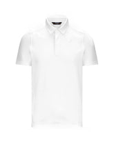 Polo Uomo K-Way Polo Vincelle Light Strtch Jersey Bianco