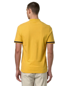 Man Polo Shirt K-Way Polo Vincent Yellow