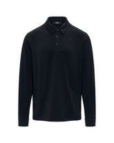 K-Way Tibor Light Stretch Jersey Men's Polo Shirt Blue