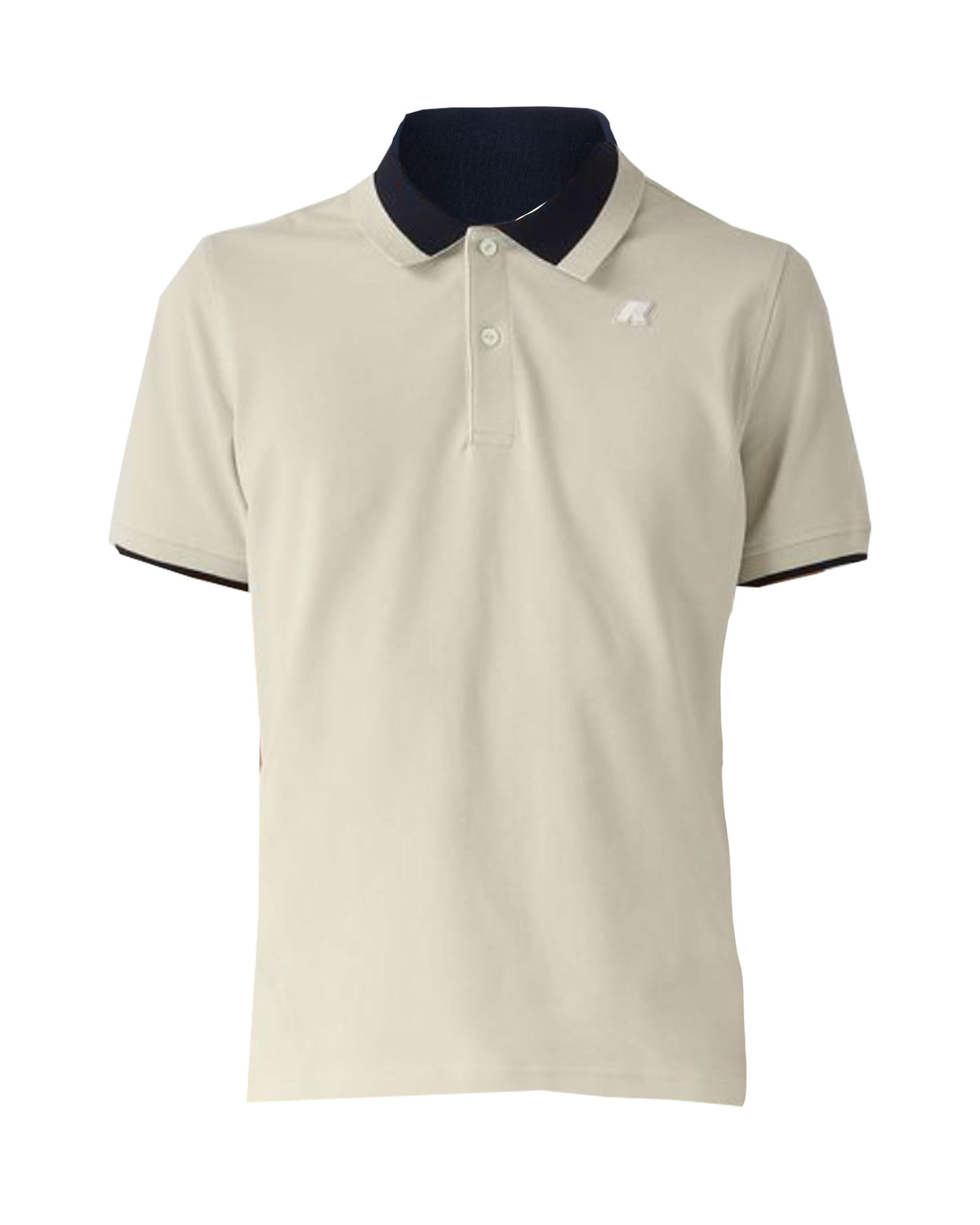 Polo Uomo K-Way Ventoux Pique Beige