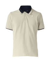 Polo Uomo K-Way Ventoux Pique Beige