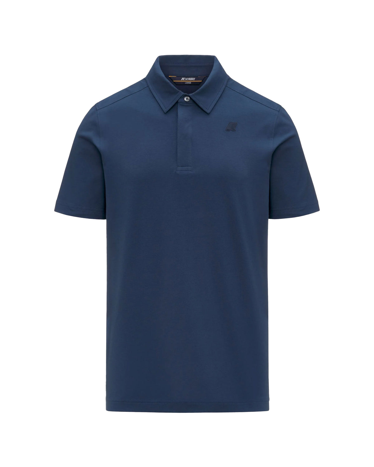 Polo Uomo K-Way Viggo Light Stretch Jersey Blu Chiaro