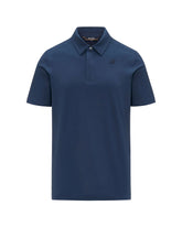 Polo Uomo K-Way Viggo Light Stretch Jersey Blu Chiaro