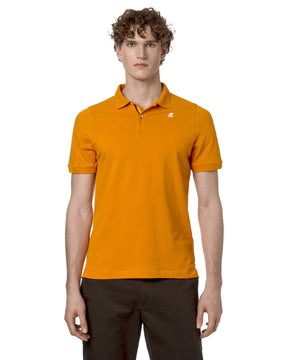 Man Polo Shirt K-Way Vinnie Orange Md