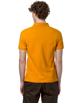 Man Polo Shirt K-Way Vinnie Orange Md