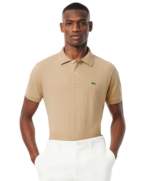 Man's Lacoste Classic Fit L.12.12 Light Polo Shirt Beige