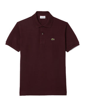 Man's Polo Shirts Lacoste Classic L.12.12 Bordeaux