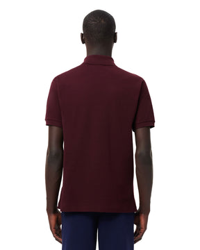 Man's Polo Shirts Lacoste Classic L.12.12 Bordeaux