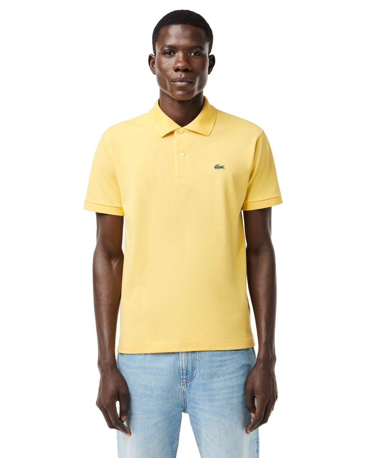 Polo Uomo Lacoste Classic L.12.12 Giallo