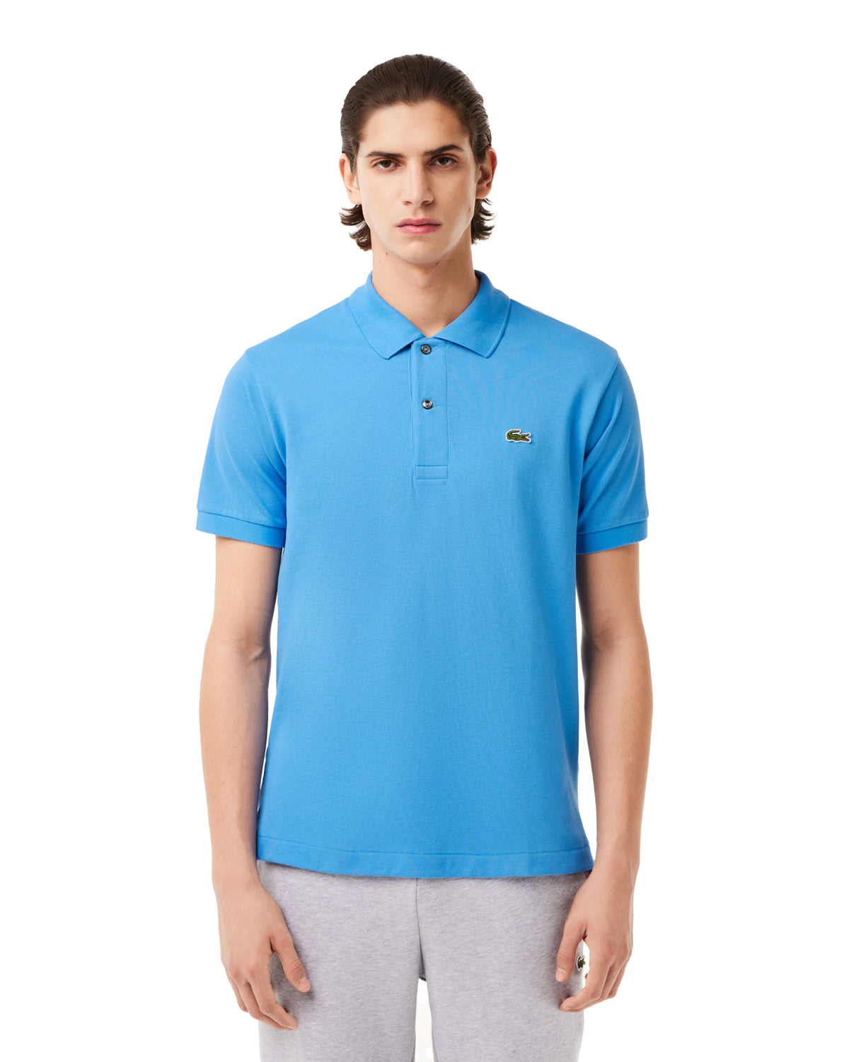 Polo Uomo Lacoste Classic L.12.12 azzurro