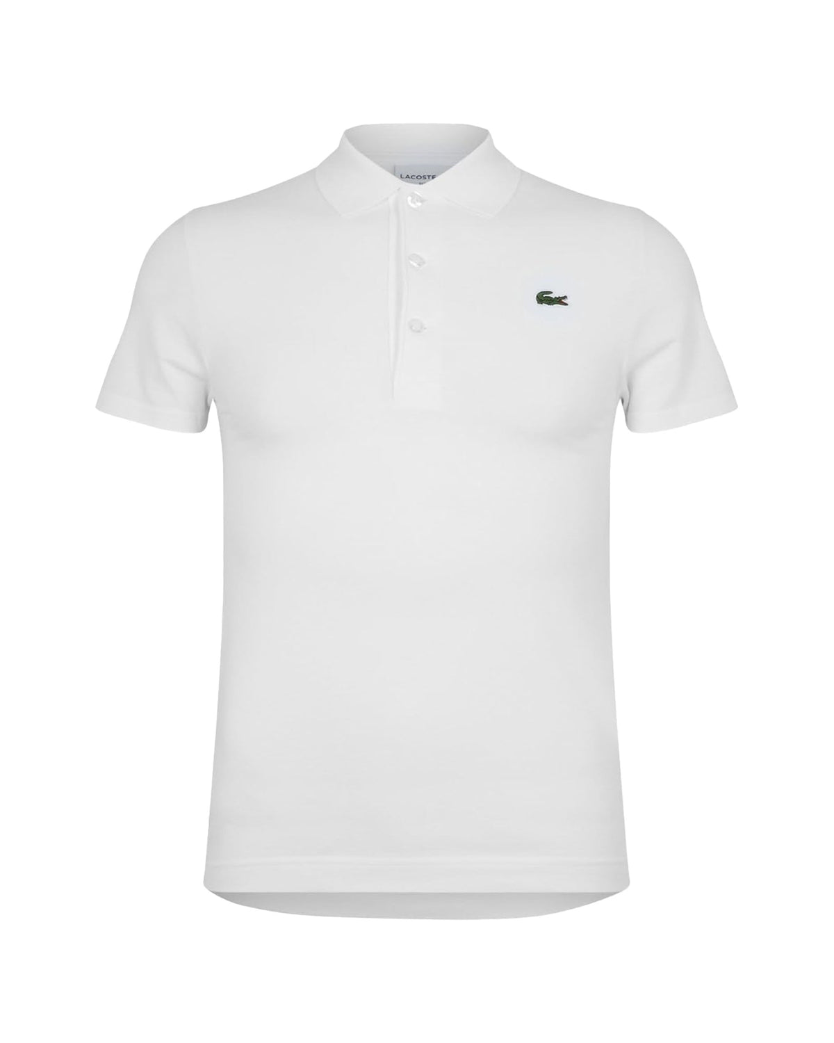 Man's Polo Shirt Lacoste Classic Sport White
