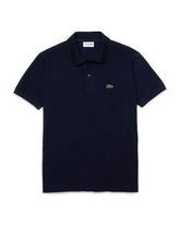 Polo Uomo Lacoste L.12.12. Manica Corta Bleu Marine