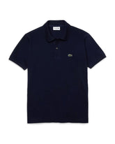 Man Polo Shirt Lacoste L.12.12. Bleu Marine