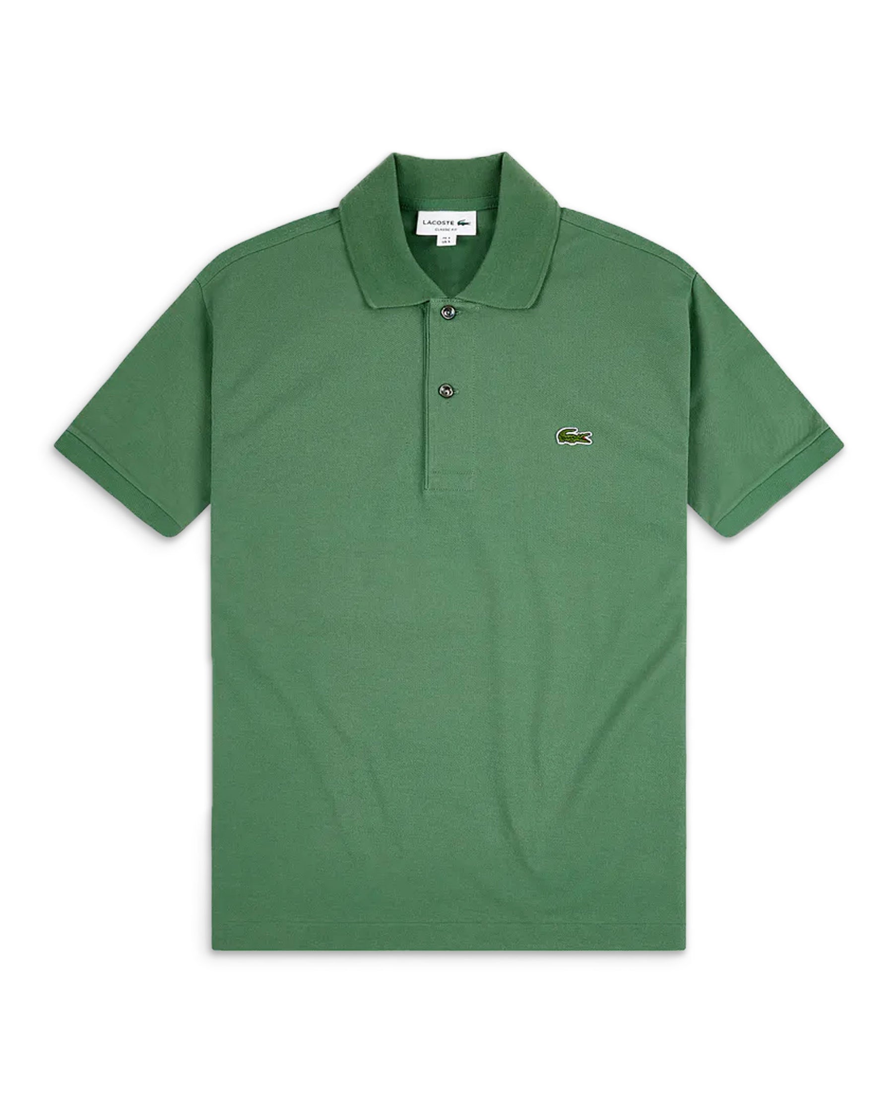 Man Polo Shirt Lacoste L.12.12. Kaki Green