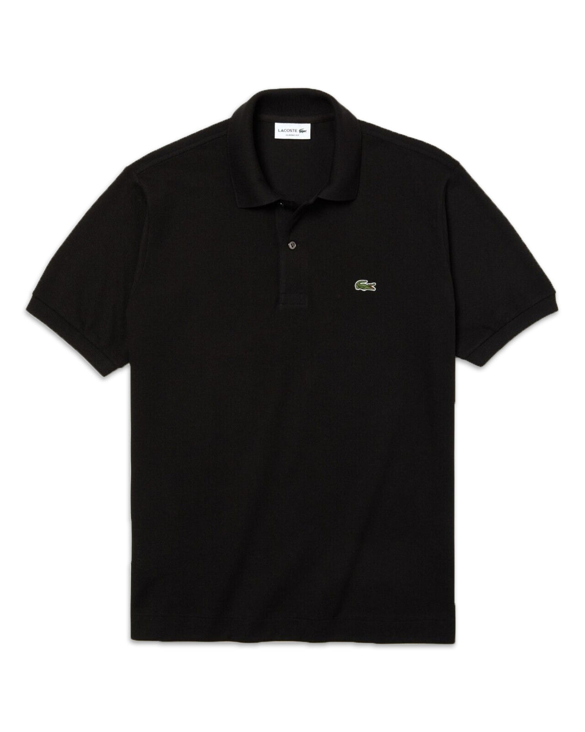Man Polo Shirt Lacoste L.12.12. Black