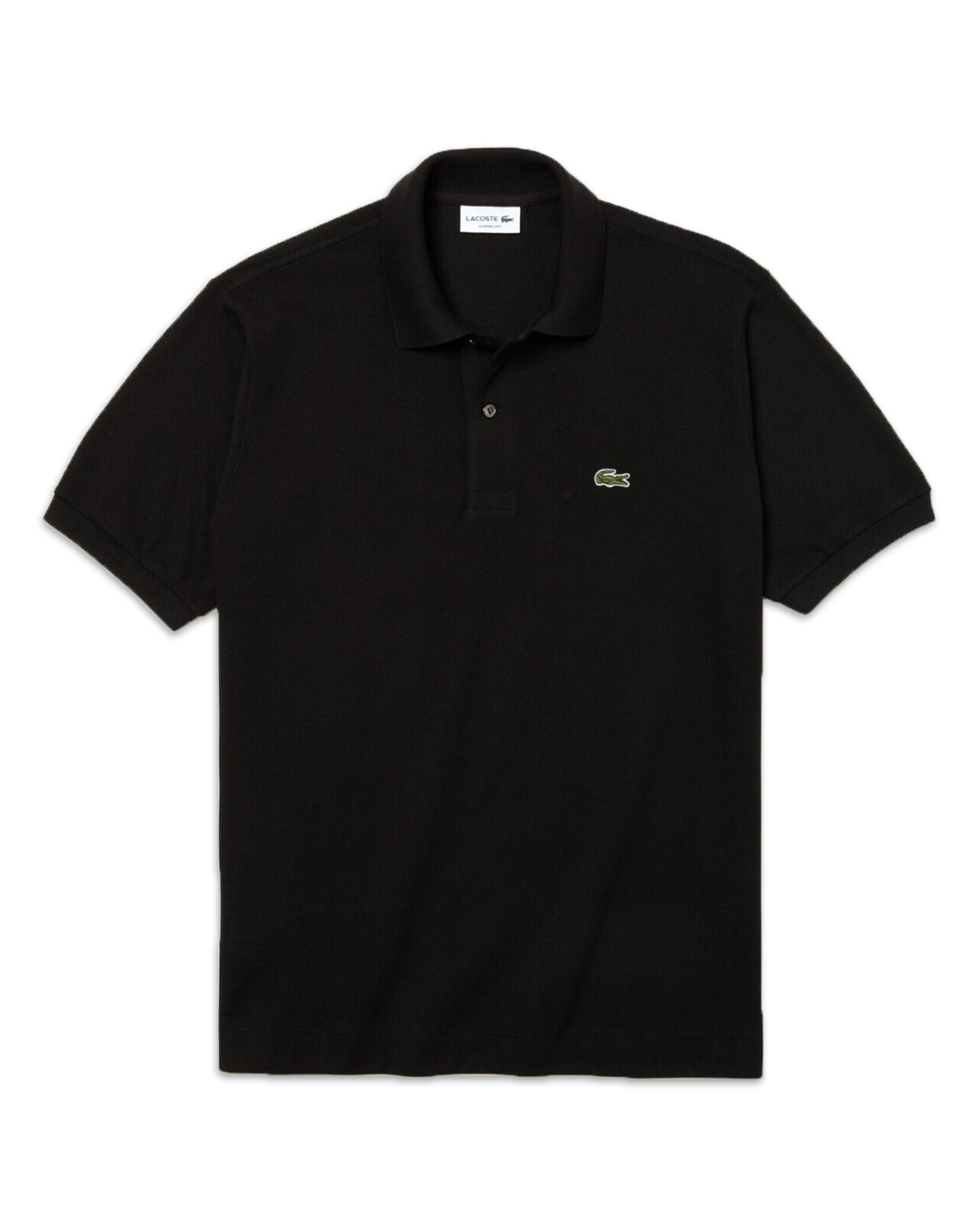 Man Polo Shirt Lacoste L.12.12. Black