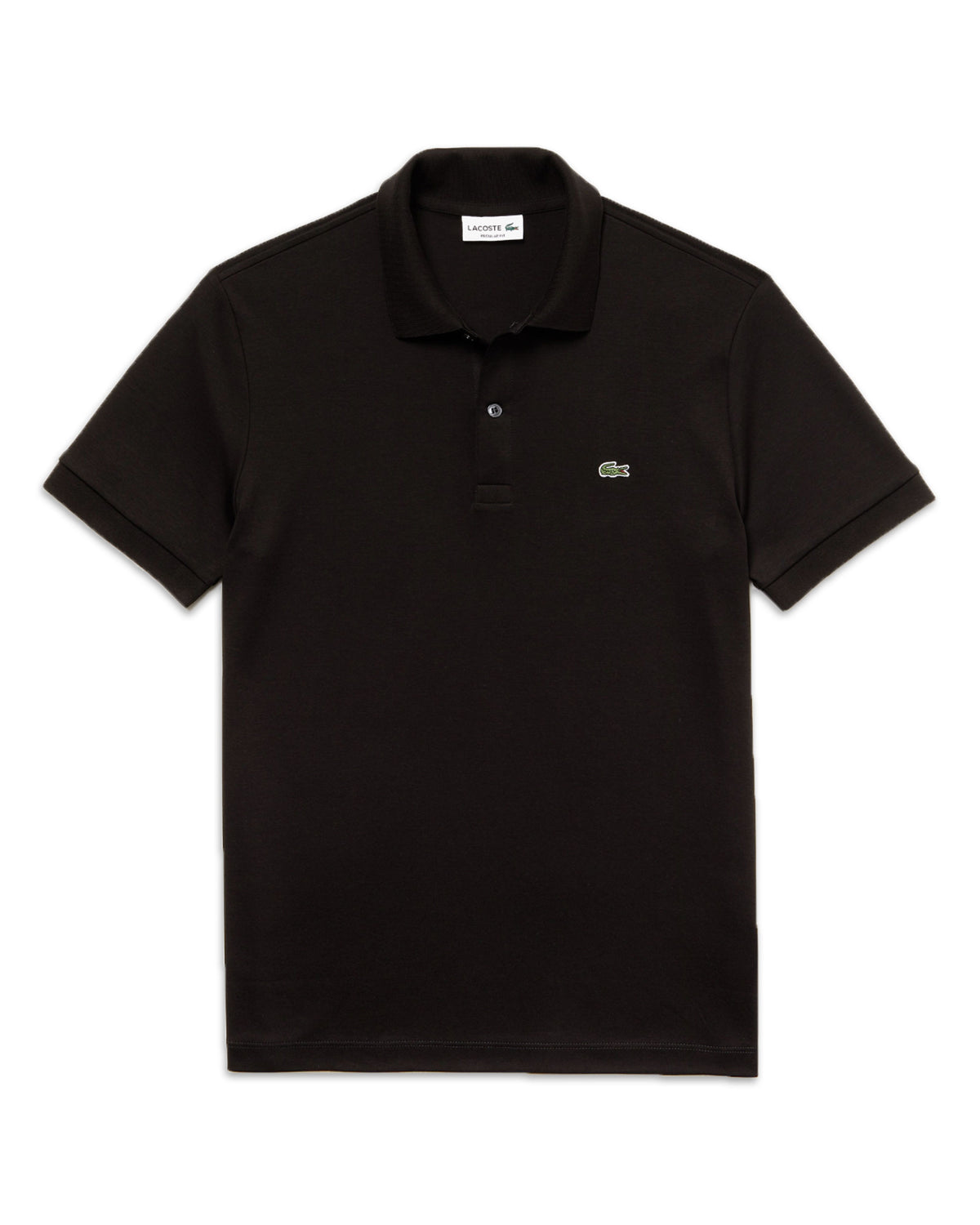 Man Polo Shirt Lacoste Pima Black