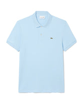 Polo Uomo Lacoste Regular Fit Pima Celeste
