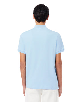Polo Uomo Lacoste Regular Fit Pima Celeste