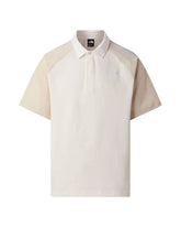 Polo Uomo The North Face Relaxed Rugby Bianco Beige