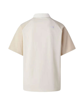 Polo Uomo The North Face Relaxed Rugby Bianco Beige