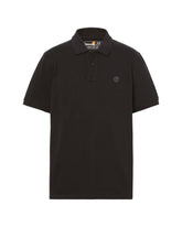 Polo Uomo Timberland Millers River Pique Short Sleeve Nero