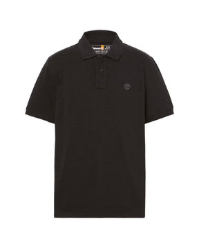 Polo Uomo Timberland Millers River Pique Short Sleeve Nero