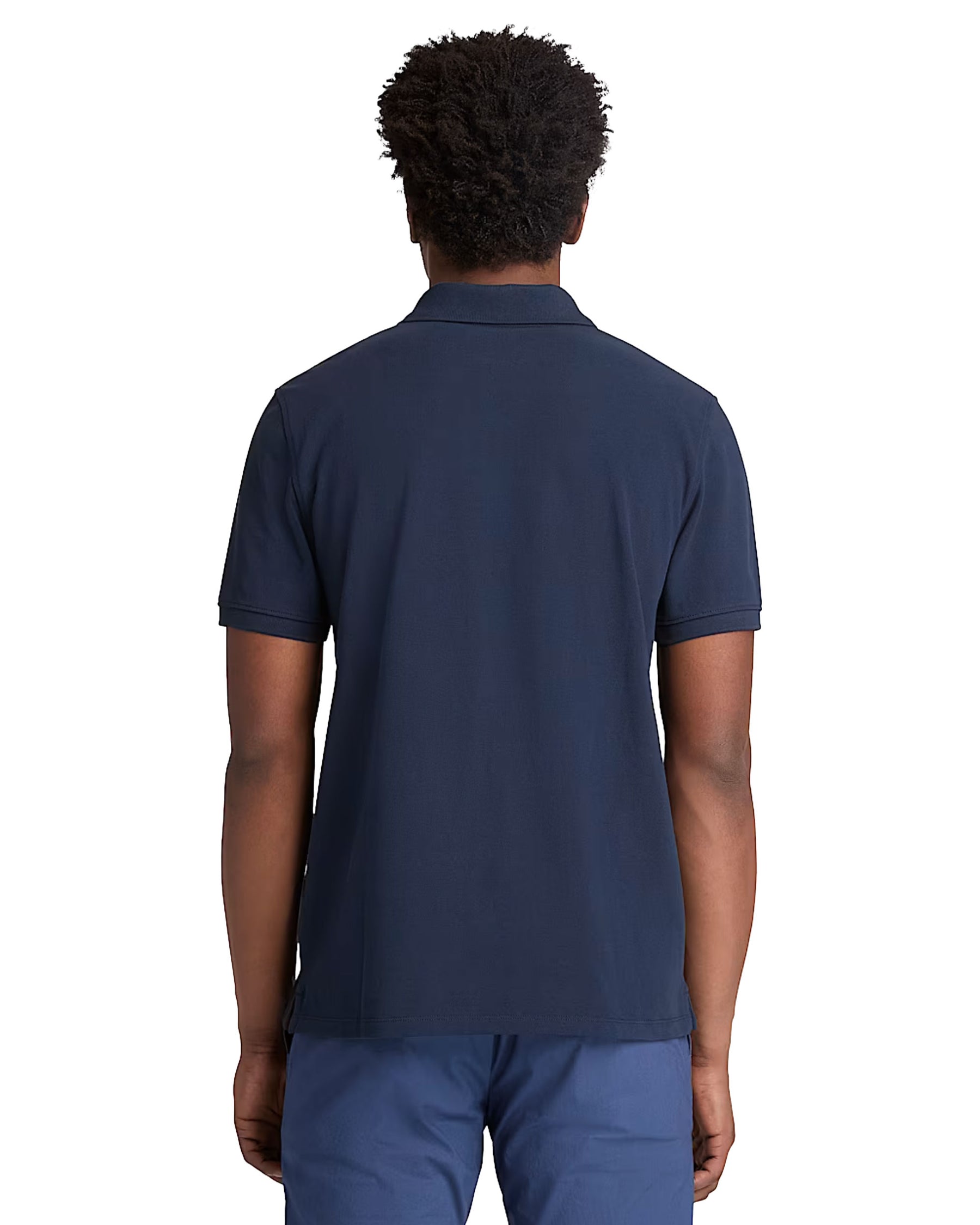 Polo Uomo Timberland Millers River Pique Short Sleeve Dark Sapphire