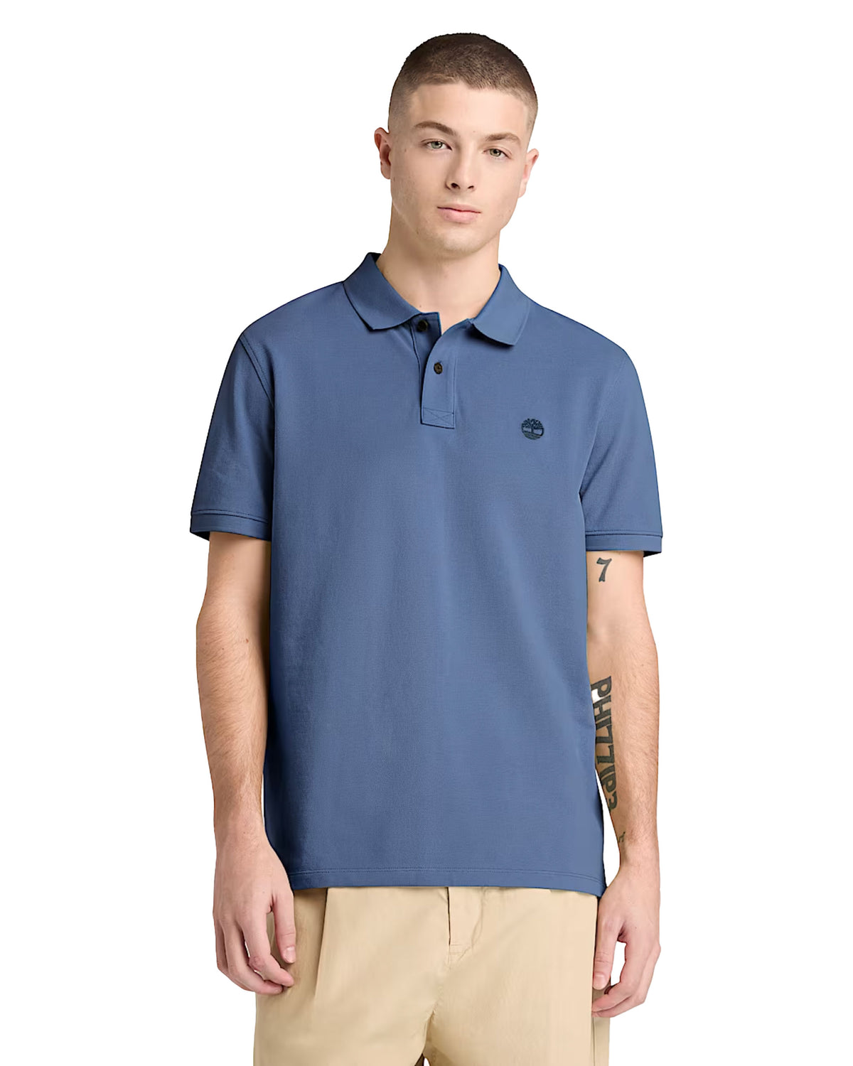 Polo Uomo Timberland Millers River Pique Short Sleeve Oceana