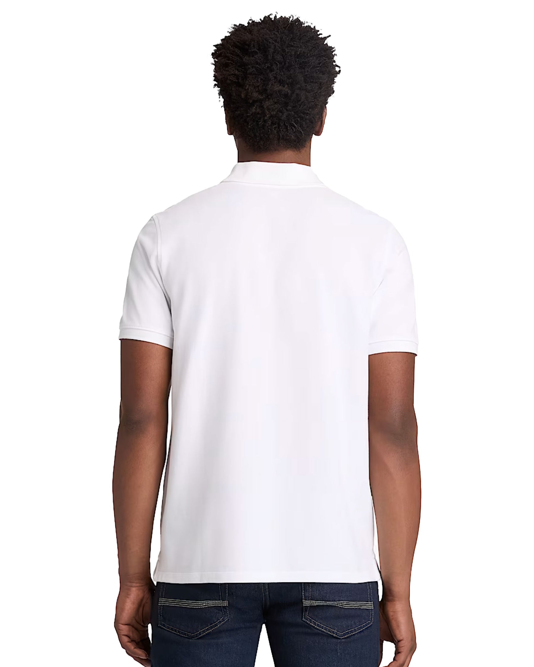 Timberland Millers River Pique Short Sleeve Men's Polo White