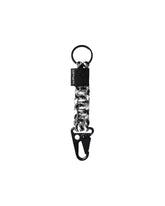 Portachiavi Carhartt Wip Rope Keyholder Bianco Nero