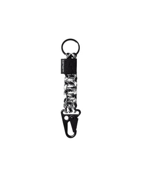 Portachiavi Carhartt Wip Rope Keyholder Bianco Nero