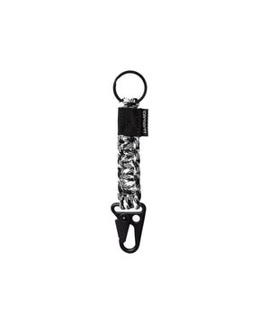Portachiavi Carhartt Wip Rope Keyholder Bianco Nero