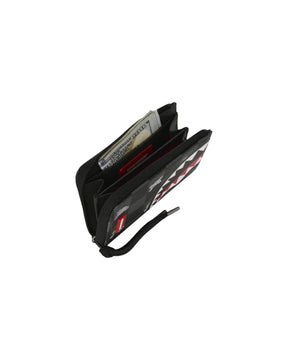 Portafogli Sprayground Gray Peeking Character Check Wallet