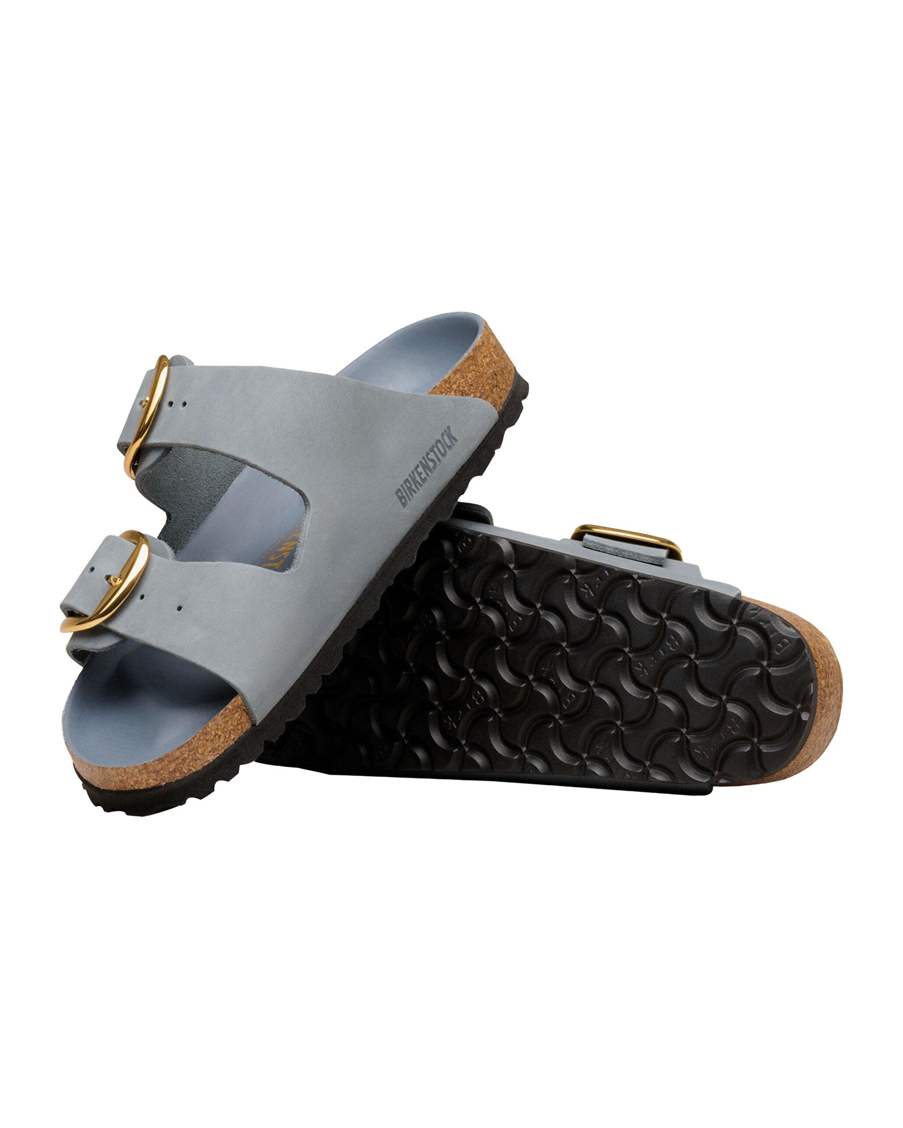 Sandals Birkenstock Arizona Big Buckle Basalt Gray Narrow Fit