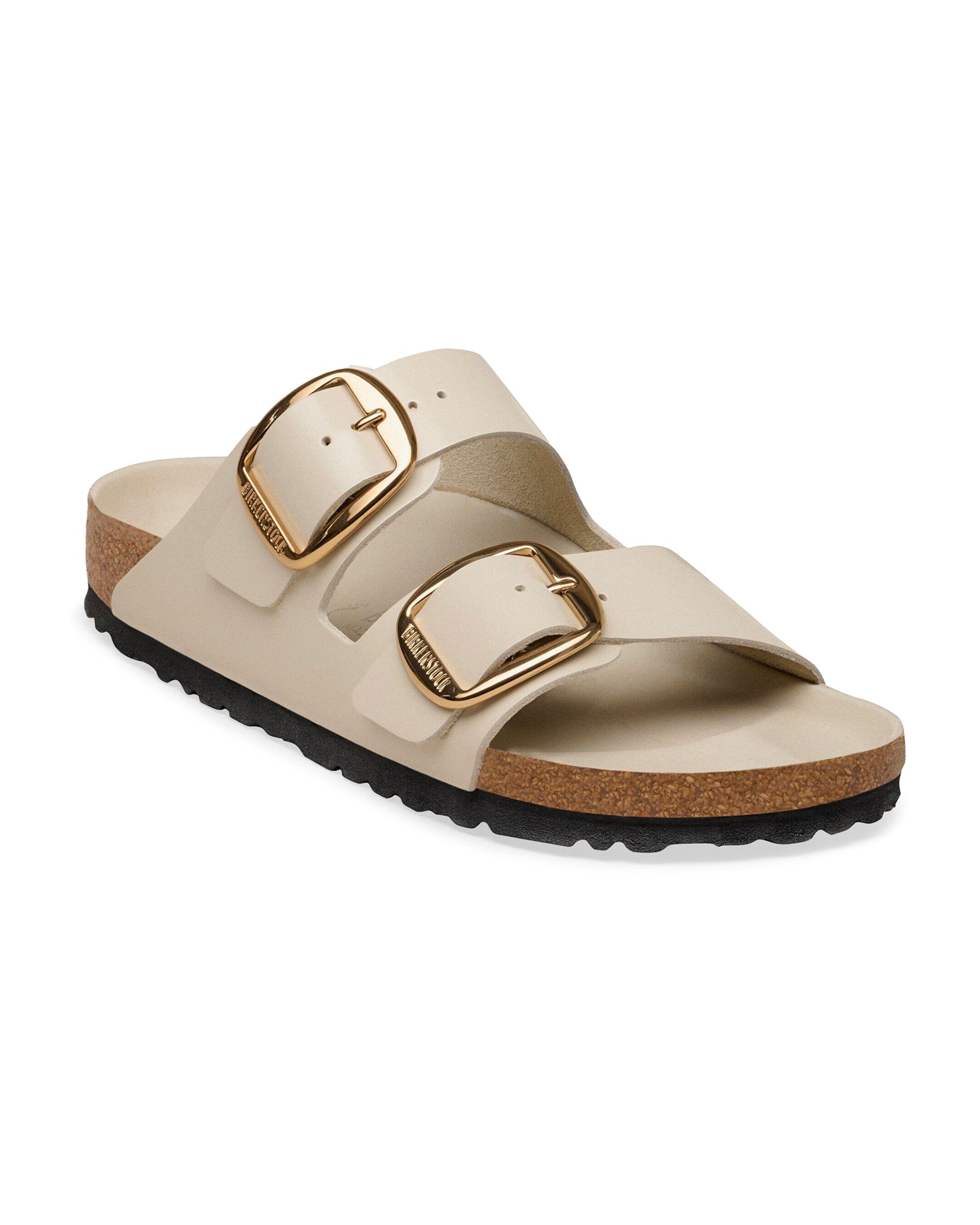 Sandals Birkenstock Arizona Big Buckle Beige Narrow Fit