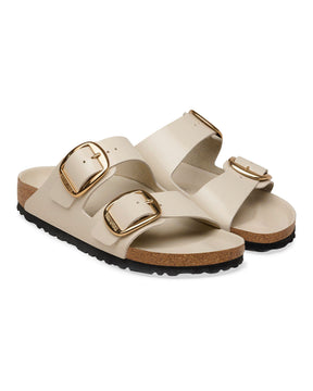 Sandals Birkenstock Arizona Big Buckle Beige Narrow Fit