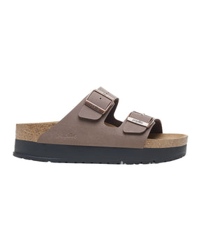 Sandali Birkenstock Arizona Pap Flex Platform Mocca