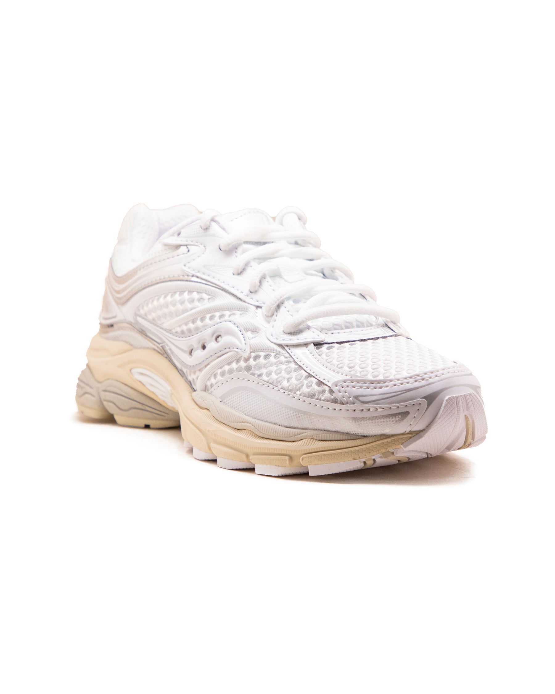 Saucony Progrid Omni 9 White-Eggshell Argento